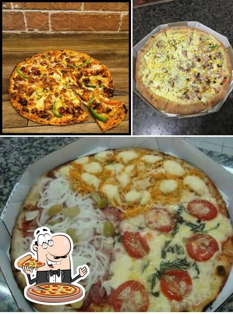 Experimente pizza no Grissini Padaria