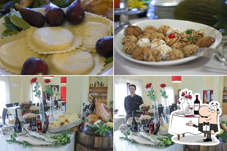 La immagine di tavolo da pranzo e cibo da Marcello Slow Catering