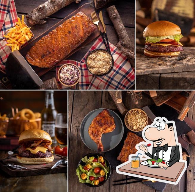 Comida em Vascoli’s BBQ