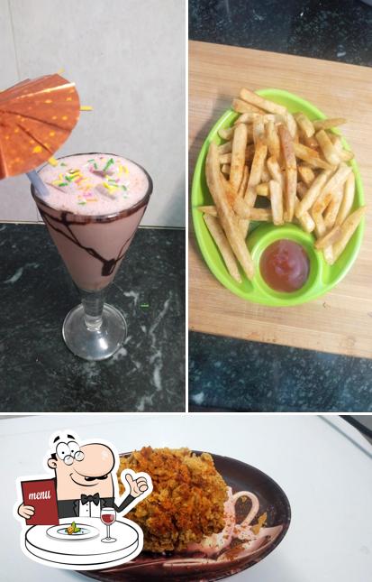Food at Ground Up Cafe