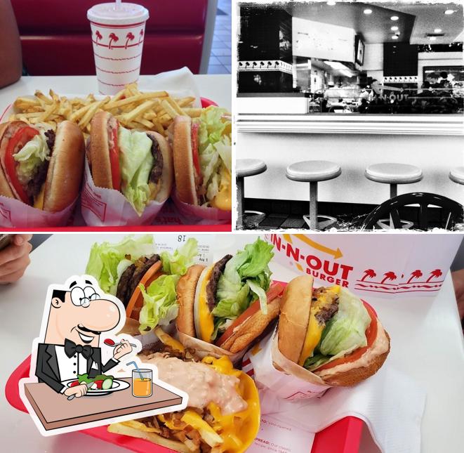 Food at In-N-Out Burger