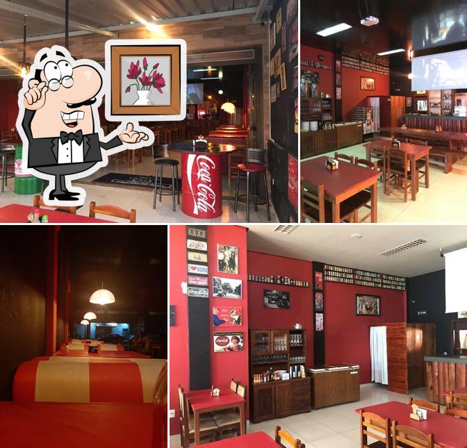 O interior do Lanche do Braz - Hamburgueria, Pizzaria , Choperia , Porções