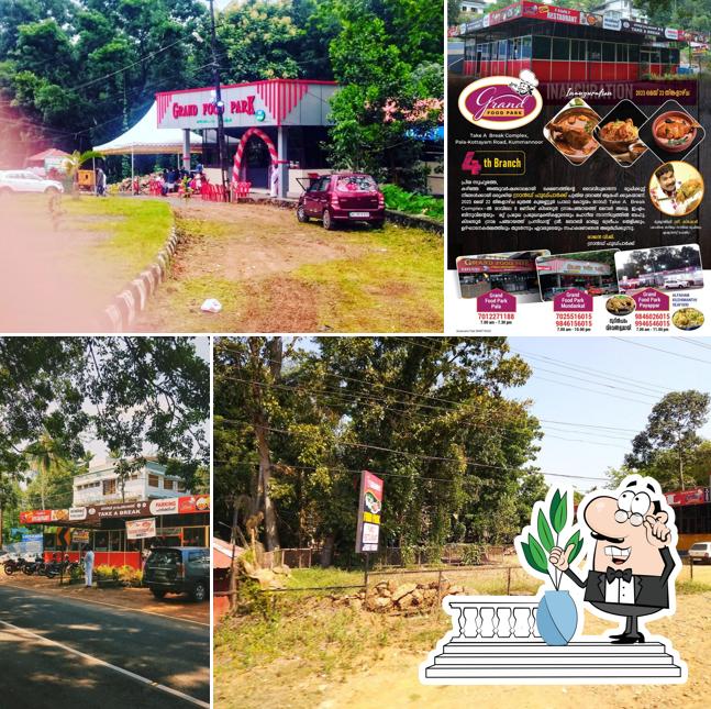 The exterior of Grand Food Park