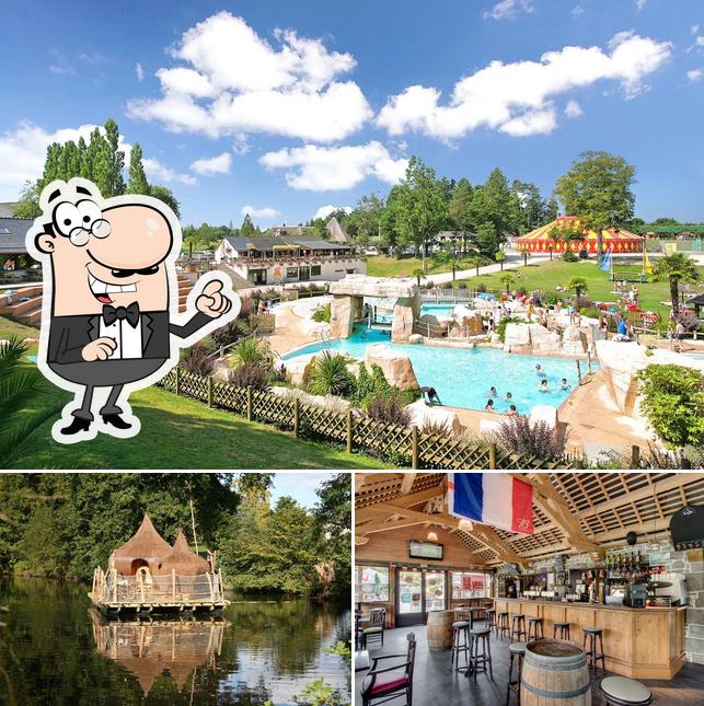 Voici l’image représentant la extérieur et intérieur sur Les Ormes, Domaine & Resort