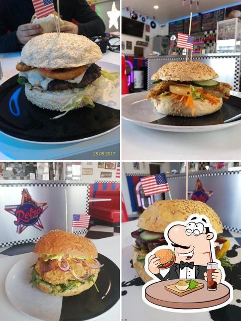 Retro Burger serves a range of options for burger lovers