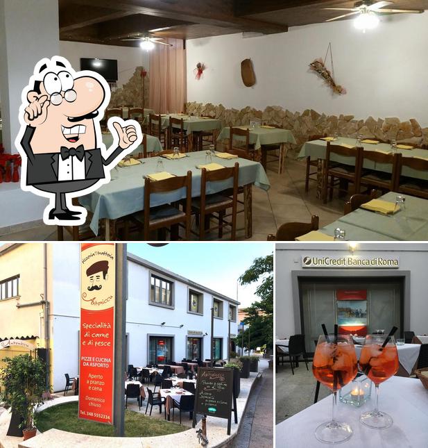 Gli interni di Antoniccu Ristorante Pizzeria