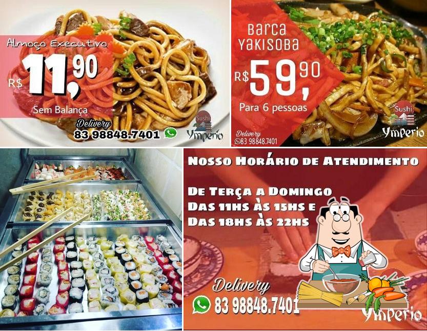 Esparguete à bolonhesa em Sushi Ympério