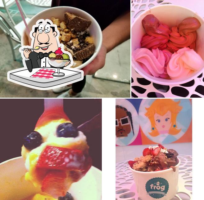 "FROG Frozen Yogurt Bar" представляет гостям разнообразный выбор сладких блюд