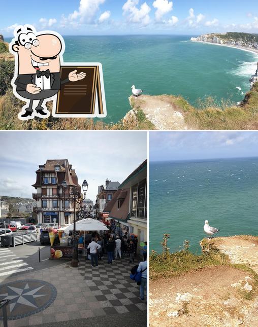 L'extérieur de Le Glacier d'Etretat