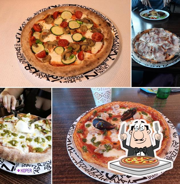 Ordina tra le molte varianti di pizza