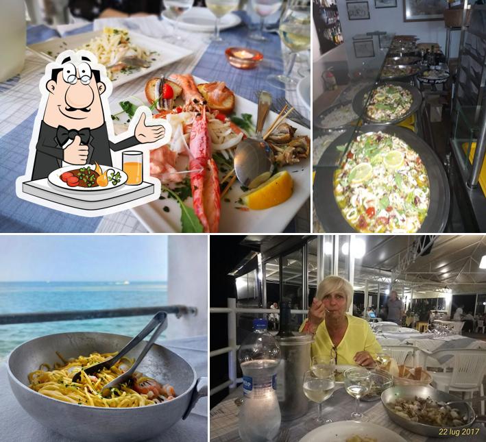 Cibo al Ristorante La Luna al Passetto
