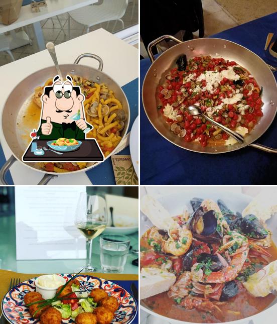 Platti al Osteria Da Chì Ragazzi