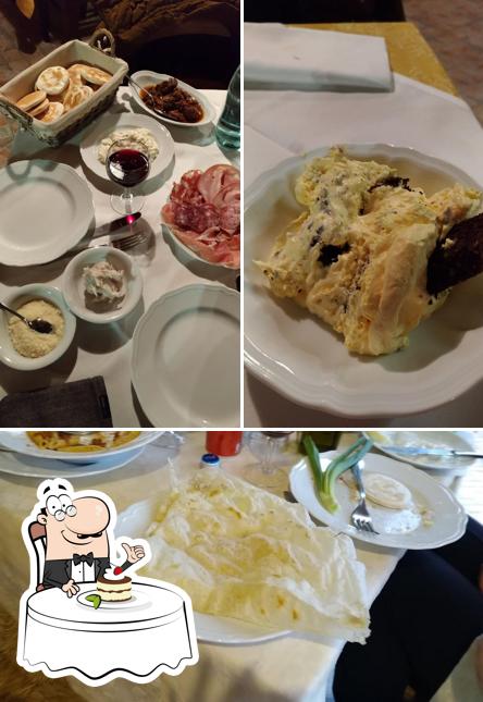 Albergo Ristorante La Ca' Dal Porc serve un'ampia gamma di dolci