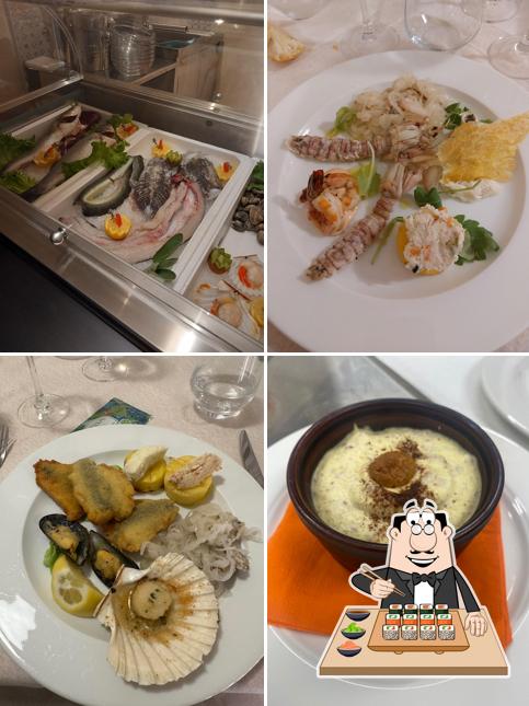 Prenditi le diverse opzioni di sushi