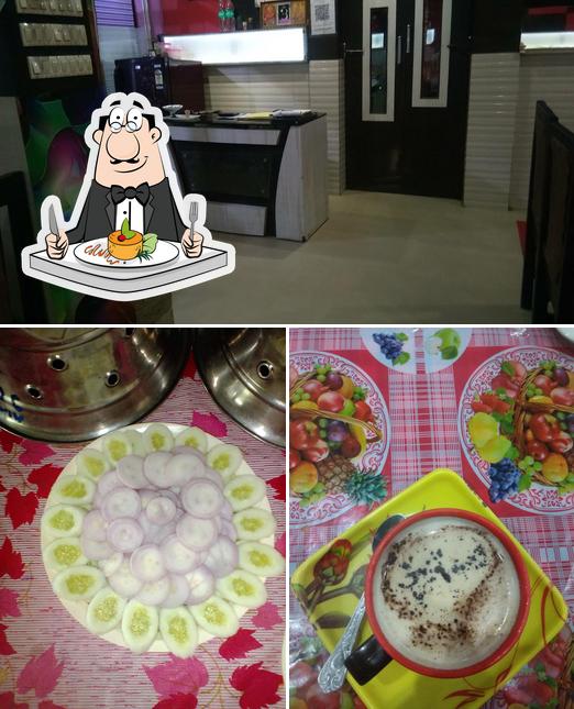 Among various things one can find food and interior at Once More Restaurant