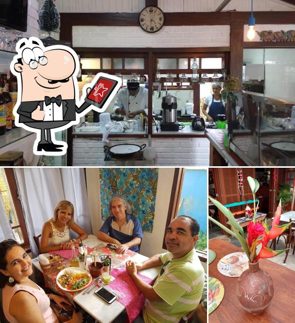 Desfrute da vista da área externa do Quilombo Cafeteria Restaurante
