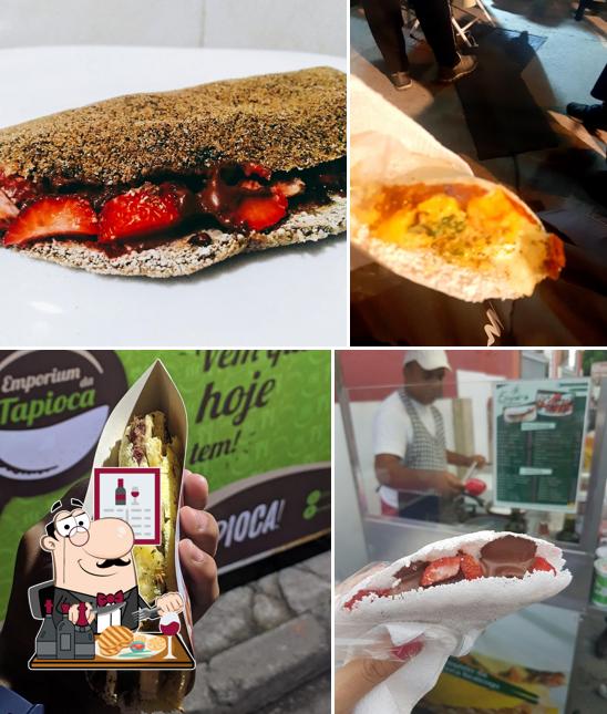 Escolha refeições de carne no Pizzaria e Tapiocaria Emporium