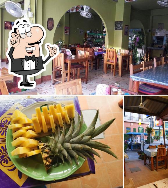El interior de Issan Popeye Thaifood Restaurant