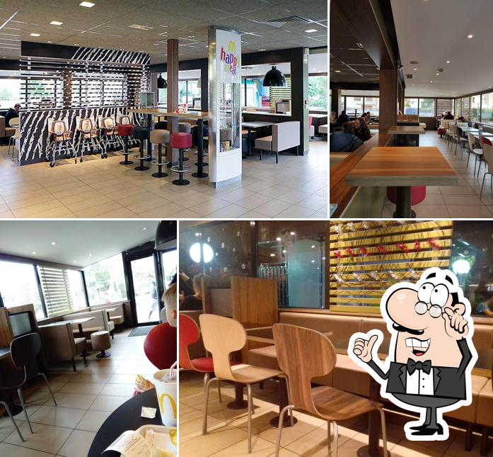 L'intérieur de McDonald's