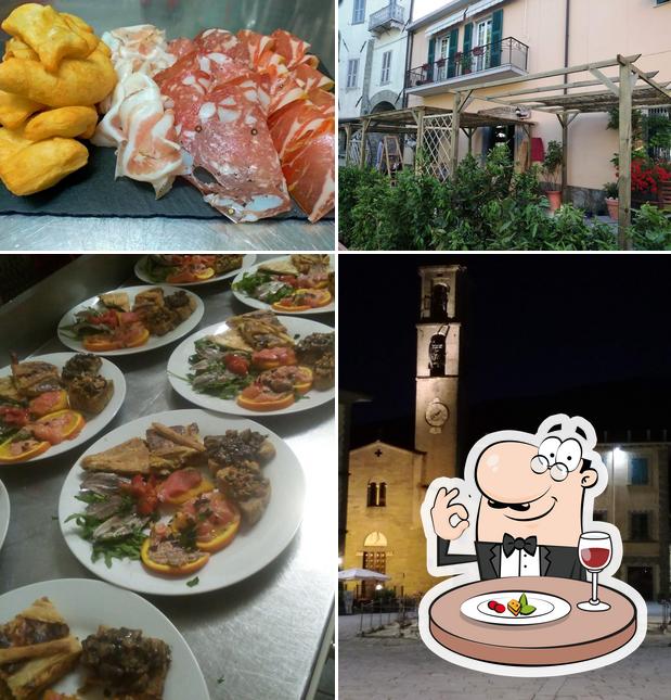 Tra le diverse cose da Osteria Il Sogno si possono trovare la cibo e esterno