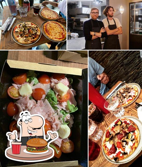 Commandez un hamburger à Matteo Pizza Paris 8 Madeleine