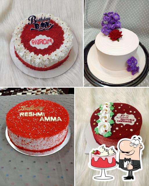 Red velvet cake at FABULOUS CAKES