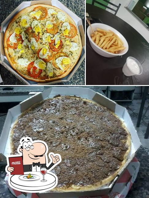 Comida em Gran Pizza