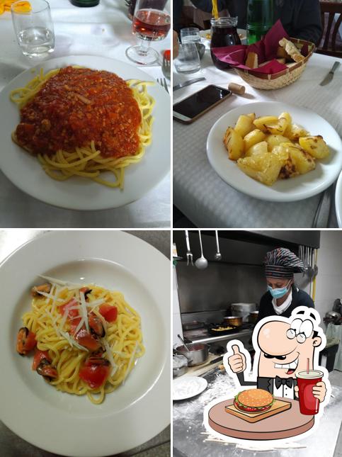Prova un hamburger a Il Grottino