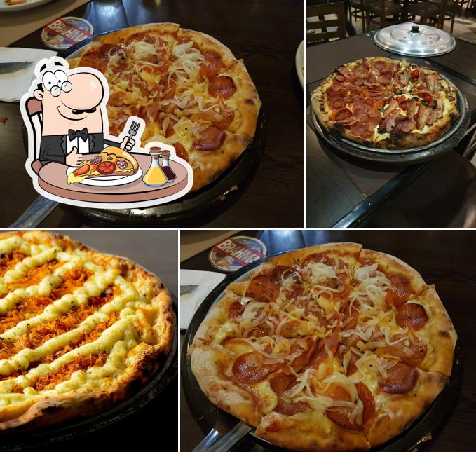 Escolha pizza no Pizzad'oro