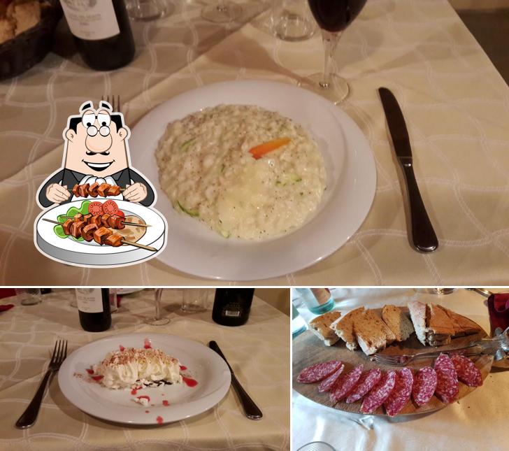 Platti al Ristorante al Castello di Cozzo