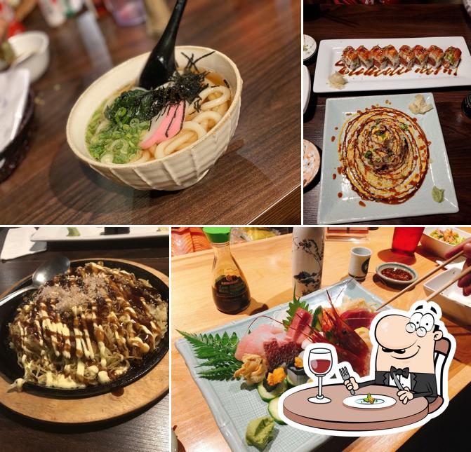 Food at Yokohama Sushi