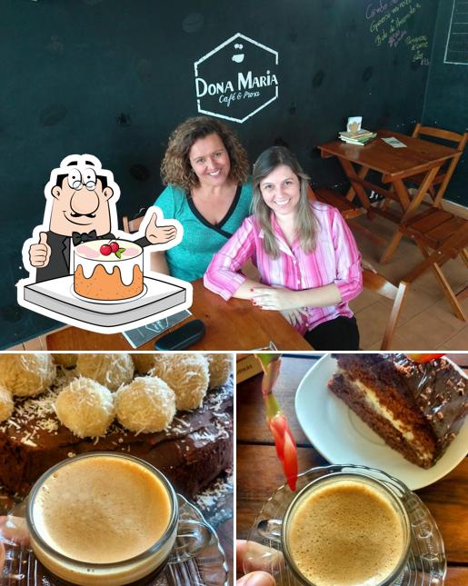 Bolos de cenoura em Dona Maria - Café e Prosa