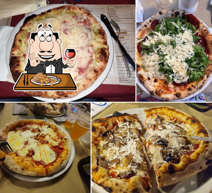 Prenditi tra le molte varianti di pizza