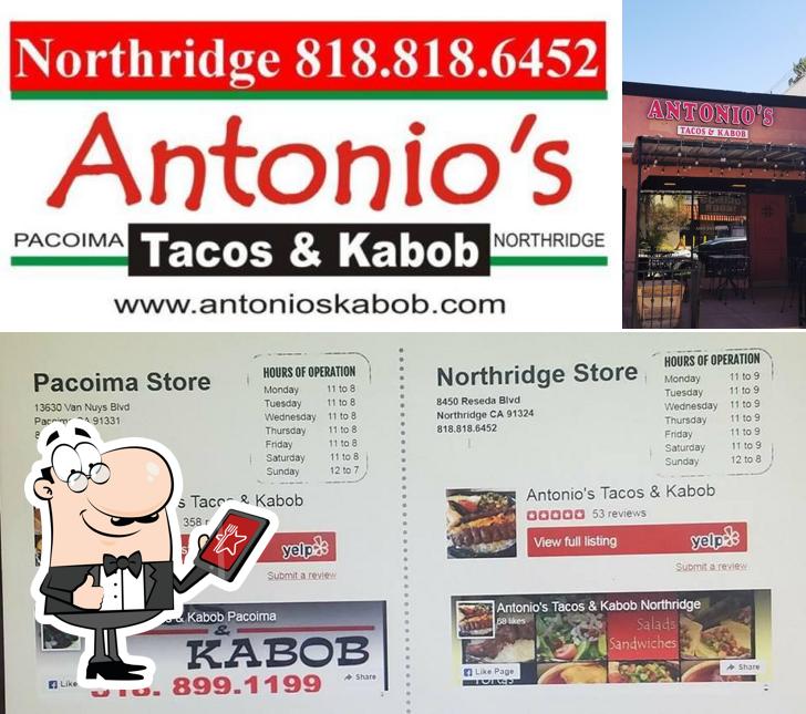 The exterior of Antonio's Tacos And Kabob