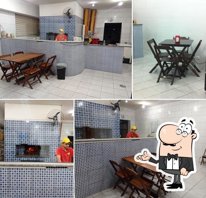 O interior do Pizzaria Supreme