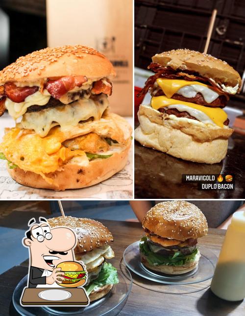 Hambúrguer em Snacks Grill - Lanches na Brasa