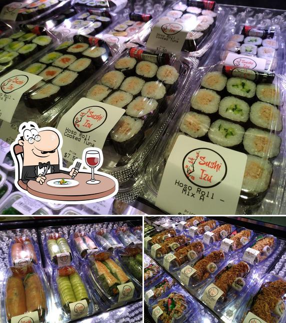 Food at Sushi Izu (at Woolworths Templestowe)