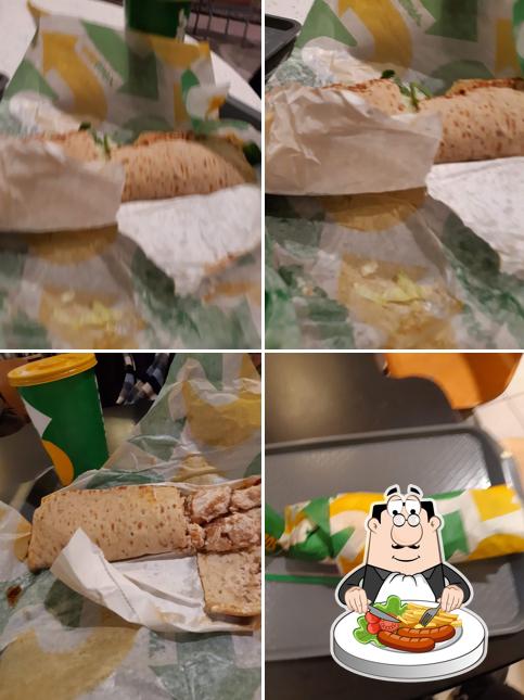 Nourriture à Subway