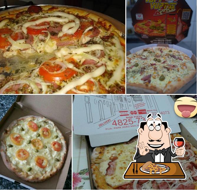 Consiga diversos estilos de pizza