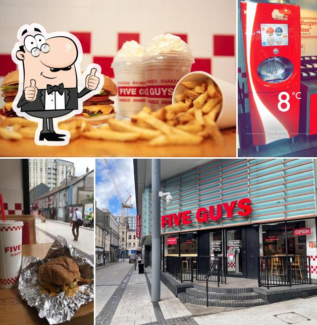 Five Guys Cardiff City Centre, Unit 9a, The Old Brewery Quarter, Off