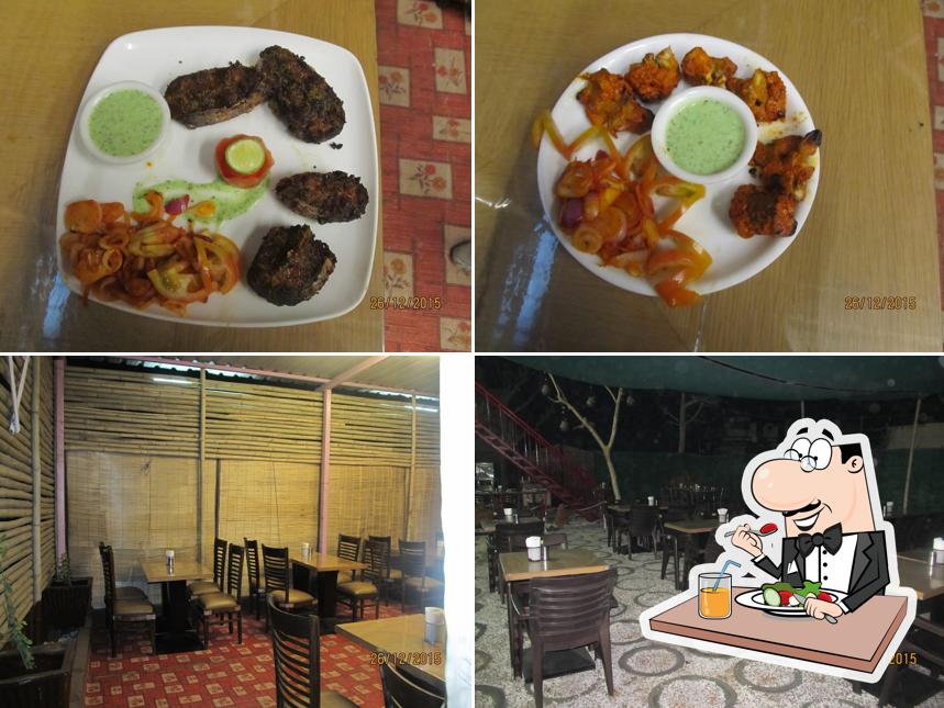 The image of food and interior at Parinda Non-Veg & Veg Family Restaurant