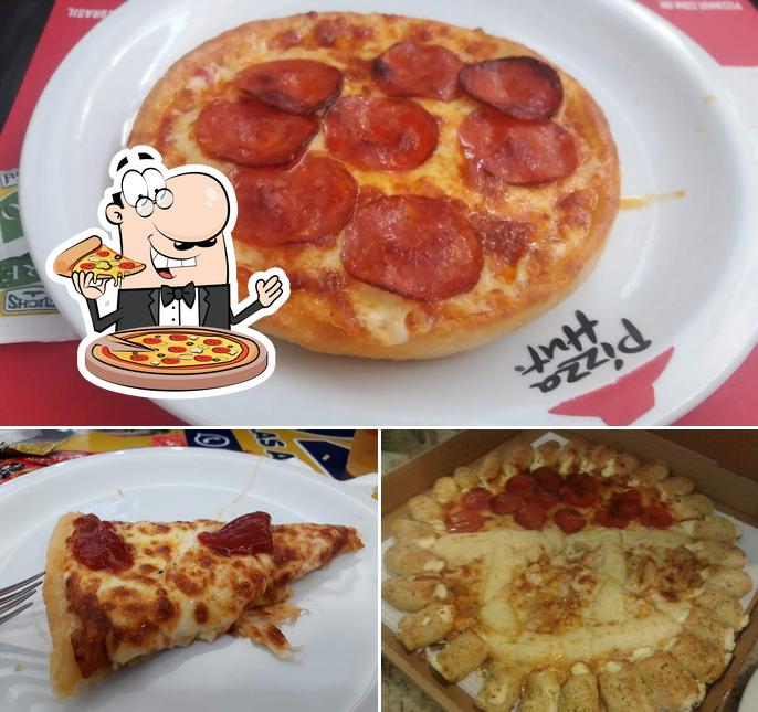 Consiga pizza no Pizza Hut Vale Sul