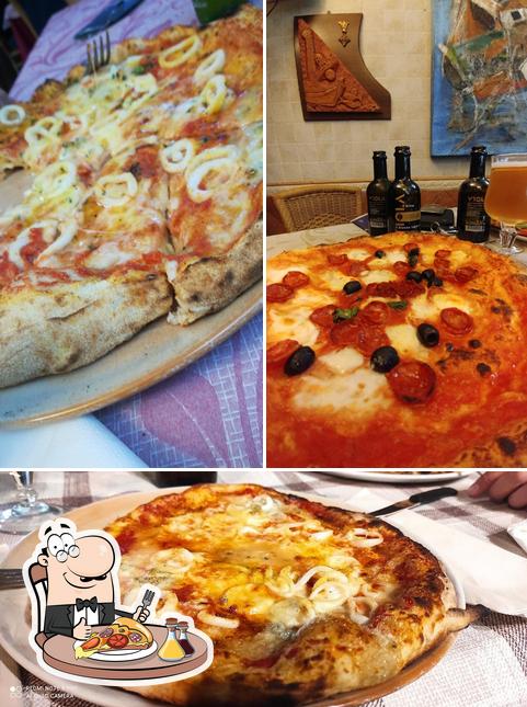 Scegli tra le molte varianti di pizza