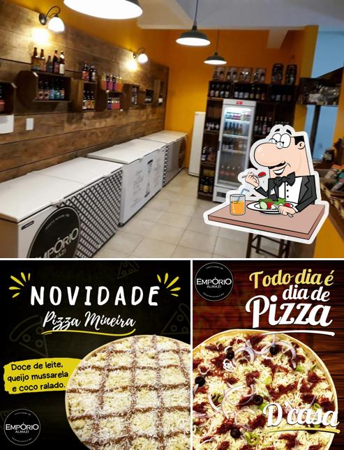 Empório Almazi Pizza is distinguished by food and wine