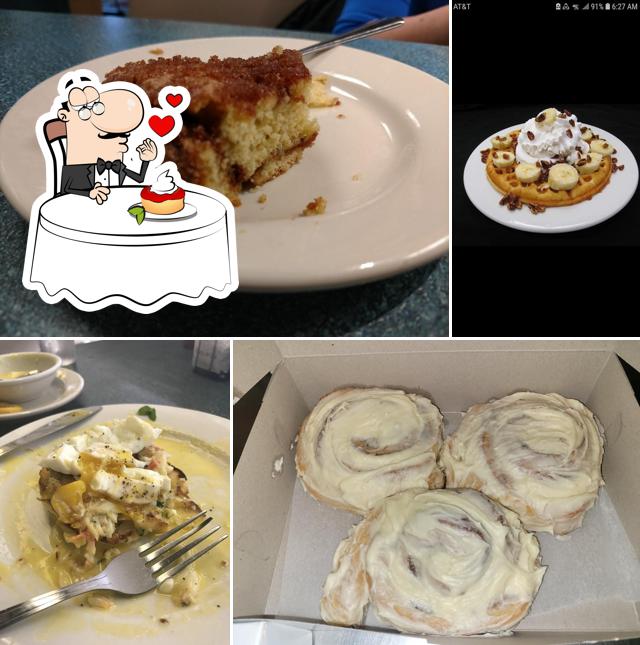 Gregory's Family Restaurant serves a selection of desserts