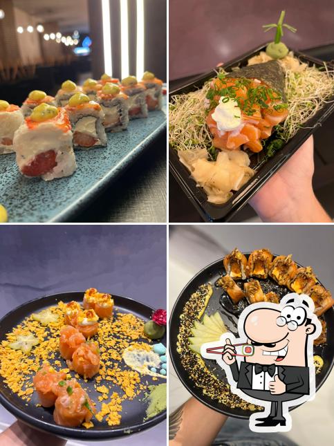 Elige uno de sus diferentes tipos de sushi