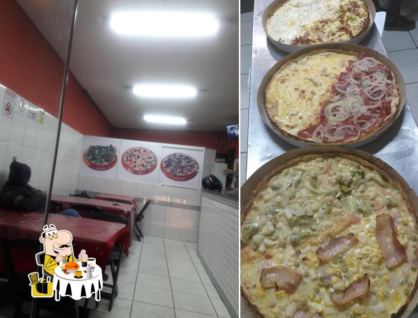 Comida em Pizzaria Nova Bom Sabor