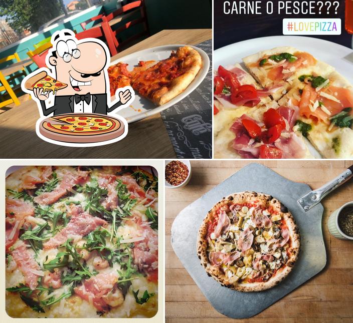 Essayez des pizzas à Pizzeria L'oasi Dei Sapori