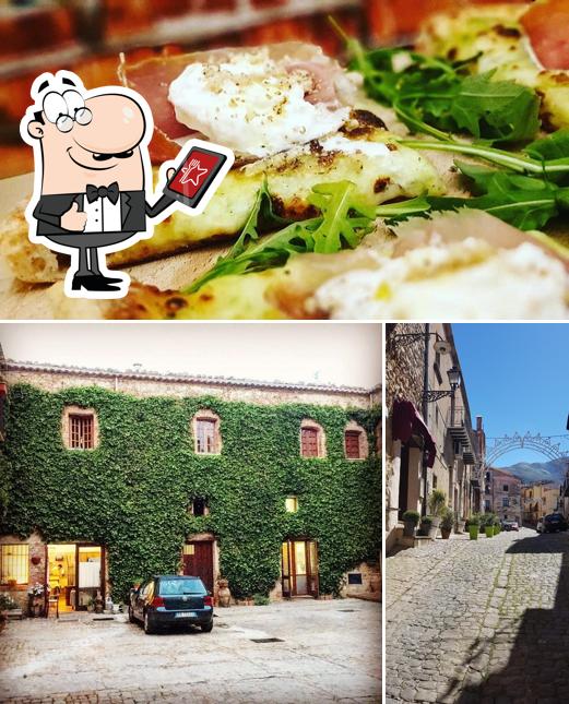 La foto della esterno e cibo di Ristorante Umberto I