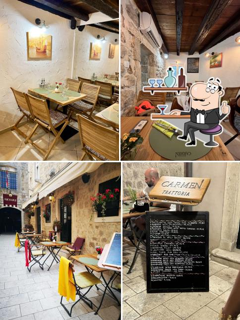 Siediti a un tavolo di Trattoria Carmen